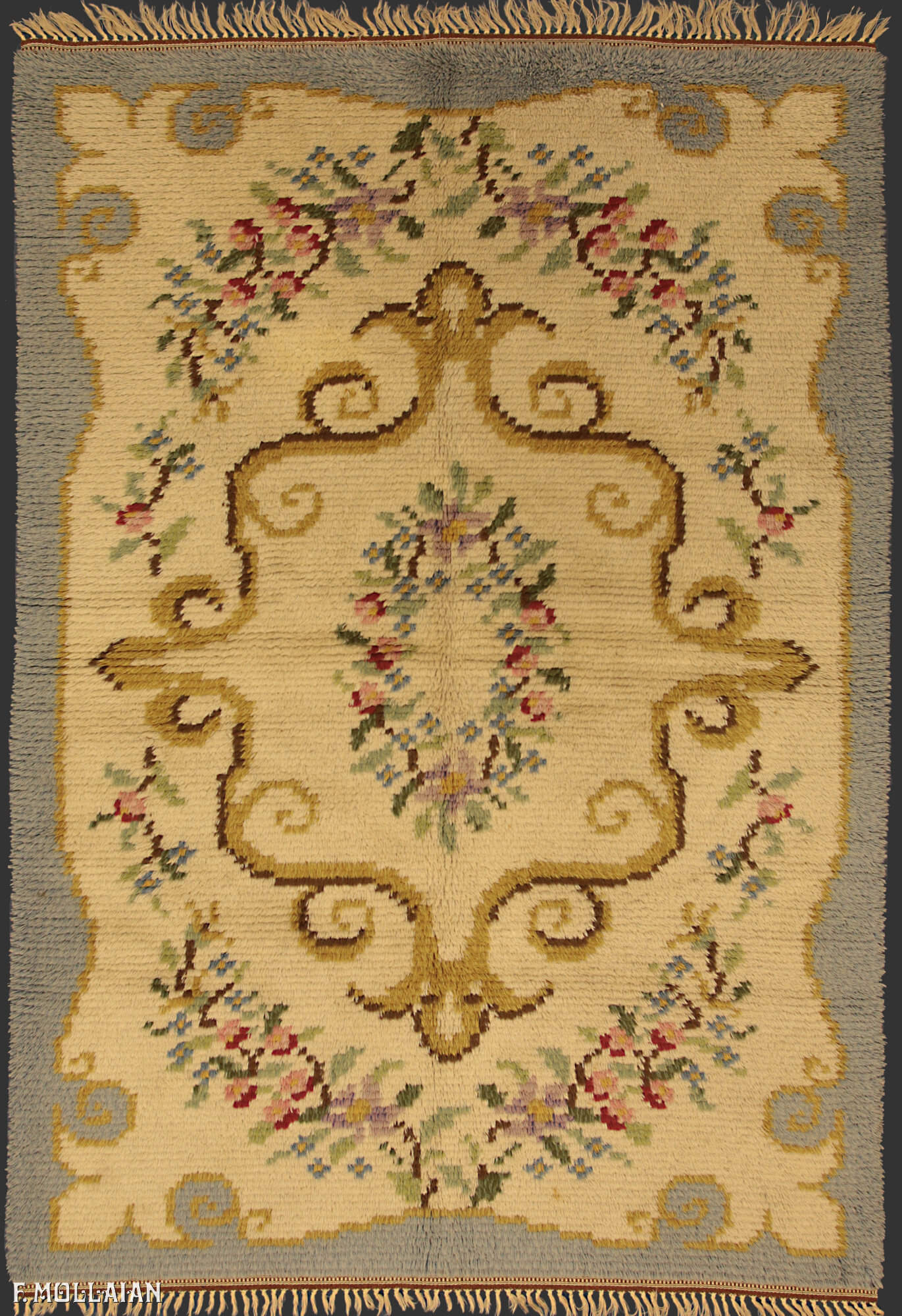Swedish Rya Rug n°:55184718