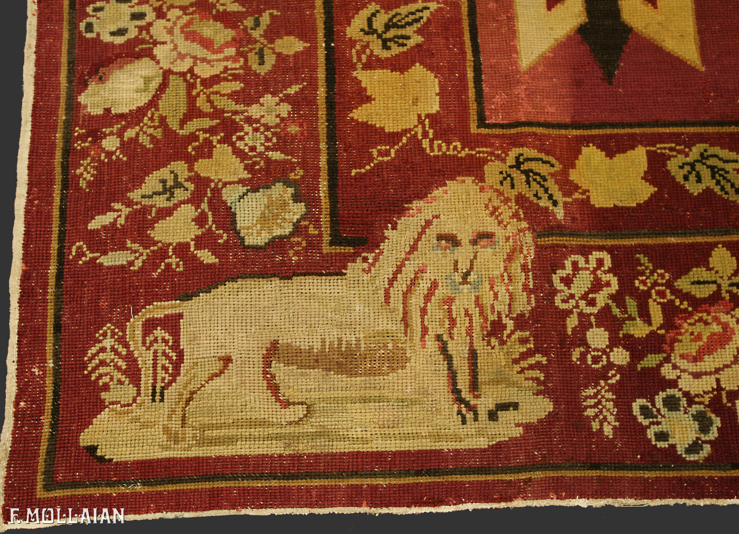 Inglesa Antigo Needlepoint n°:57563468