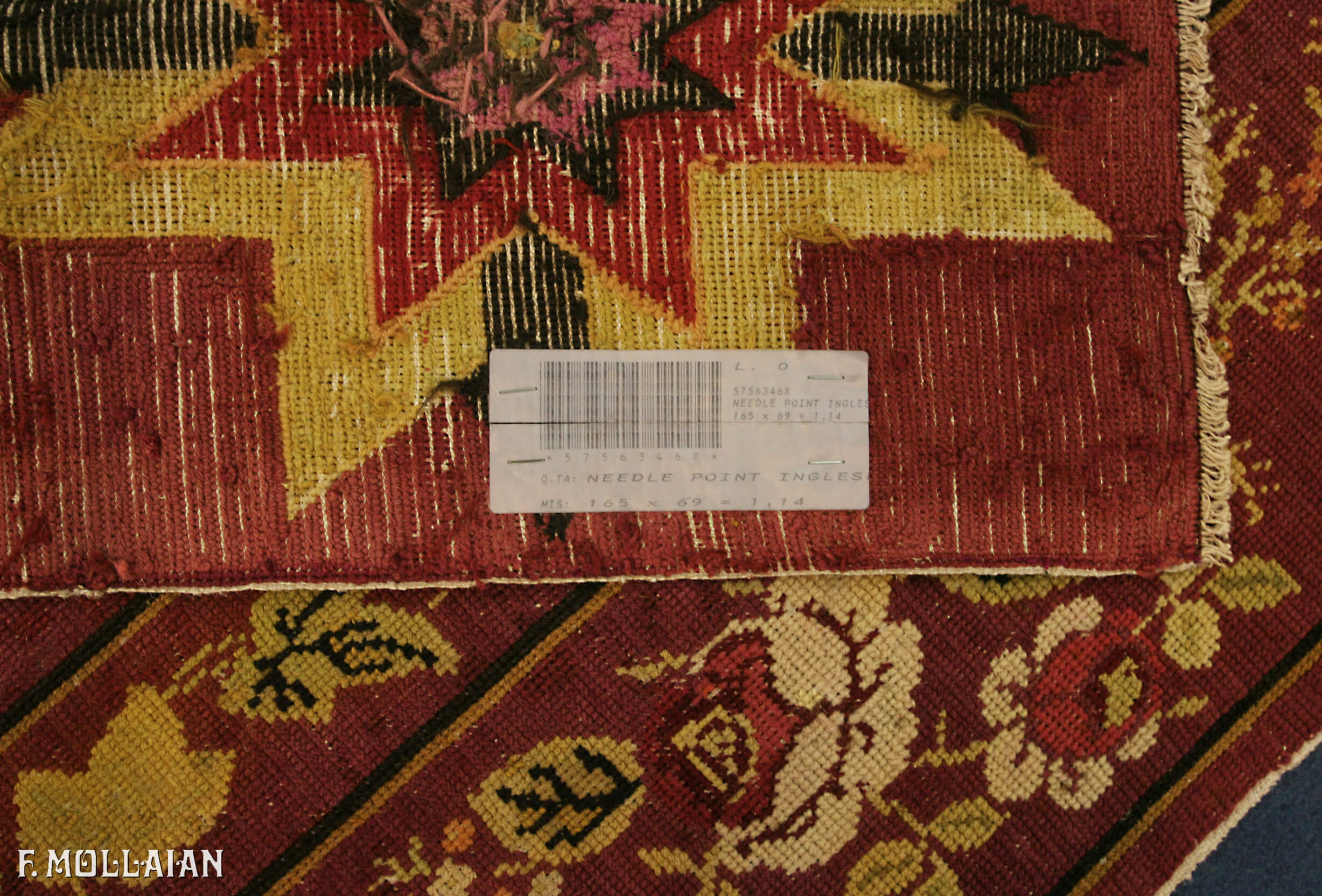 Inglesa Antigo Needlepoint n°:57563468