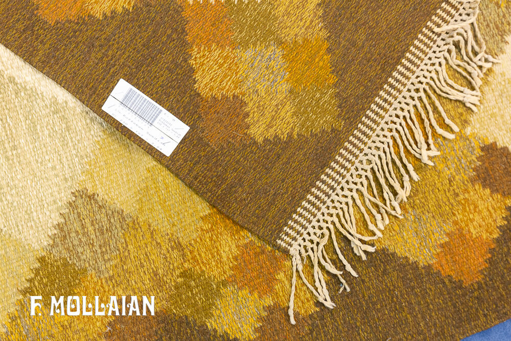 Tapis Scandinave Kilim Rollakan n°:61828652