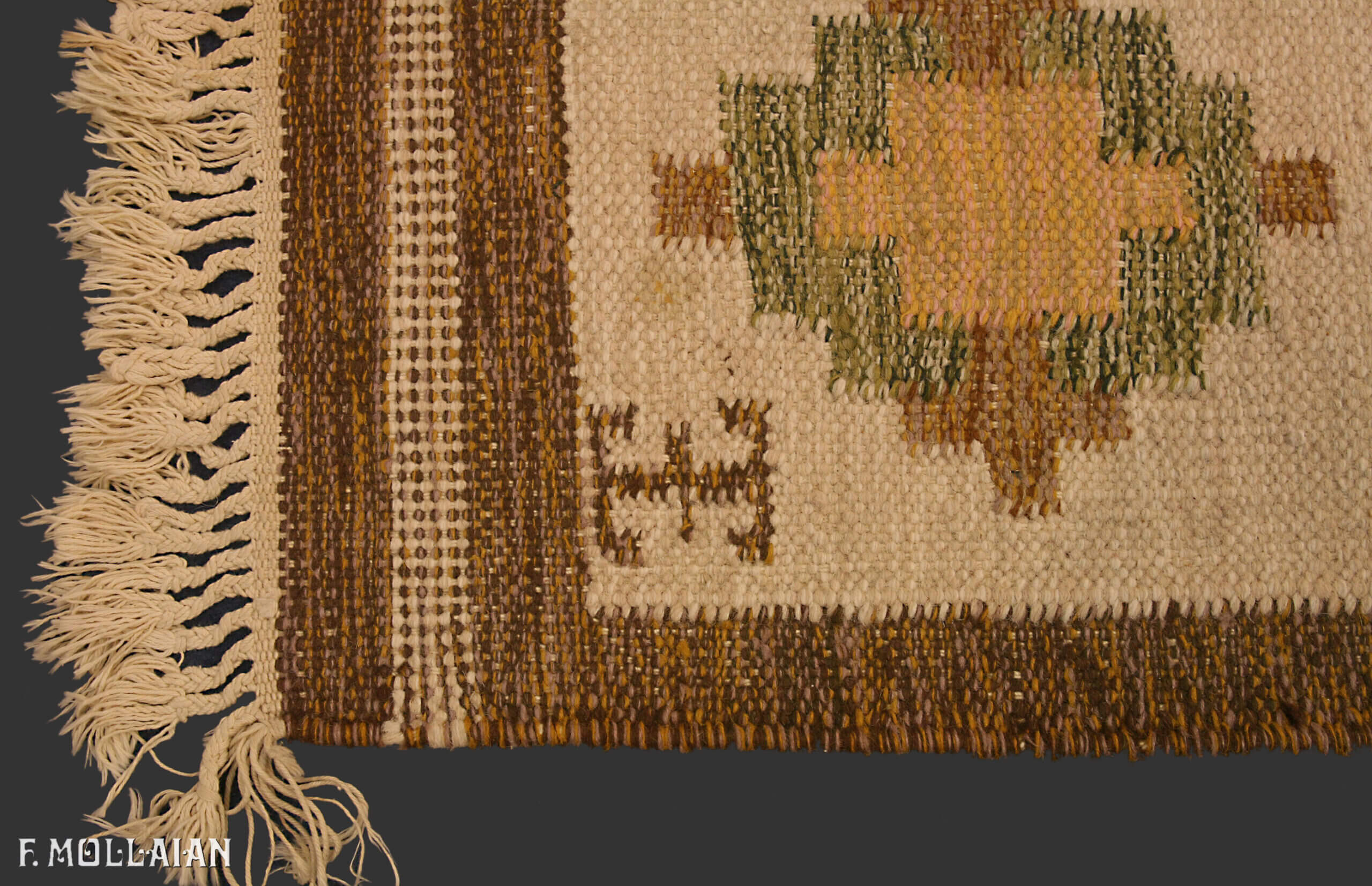 Semi-Antiker Schwedisch Kilim n°:65345071
