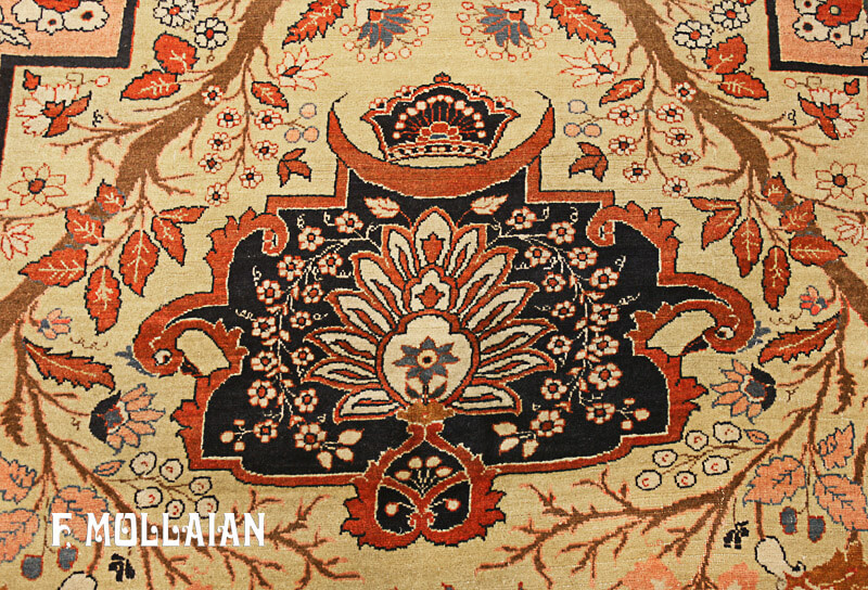 Teppich Persischer Antiker Tabriz Hadji djalili n°:66220834