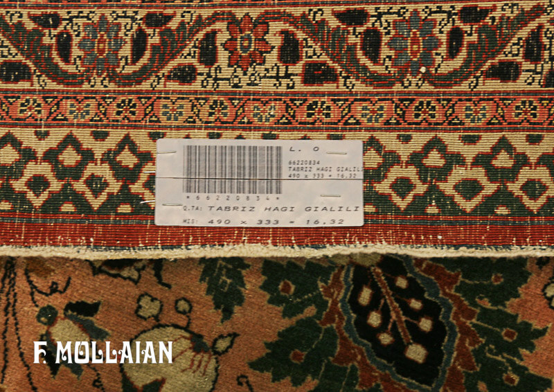 Teppich Persischer Antiker Tabriz Hadji djalili n°:66220834