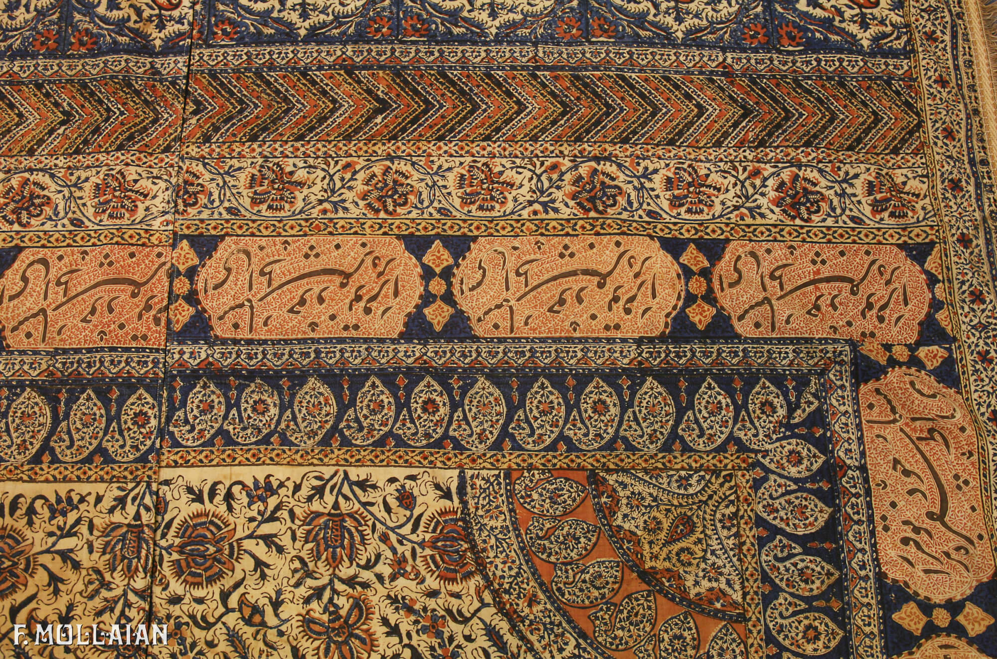 Persa Antigo Kalamkari (Qalamkari) n°:66797342