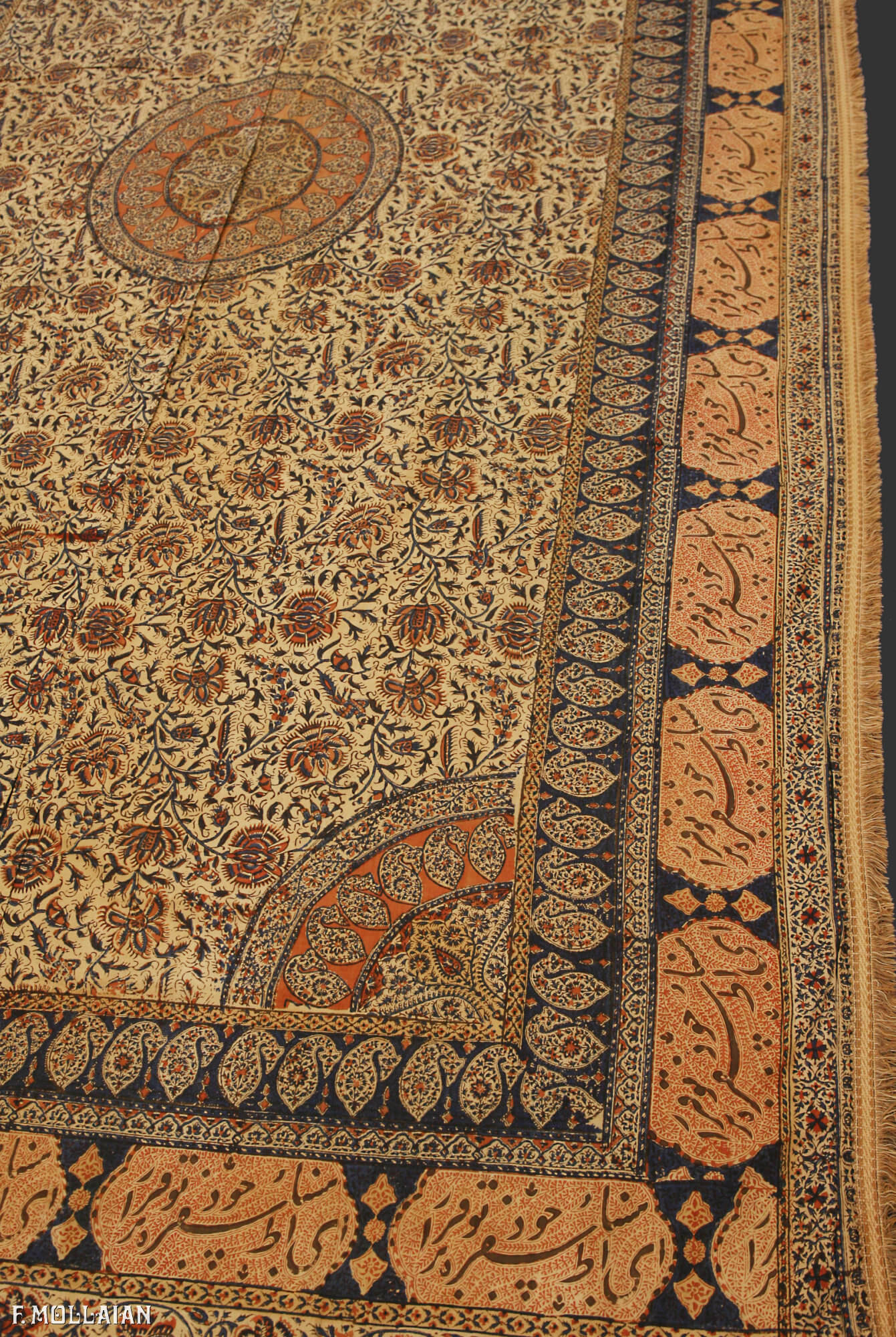 Persa Antigo Kalamkari (Qalamkari) n°:66797342
