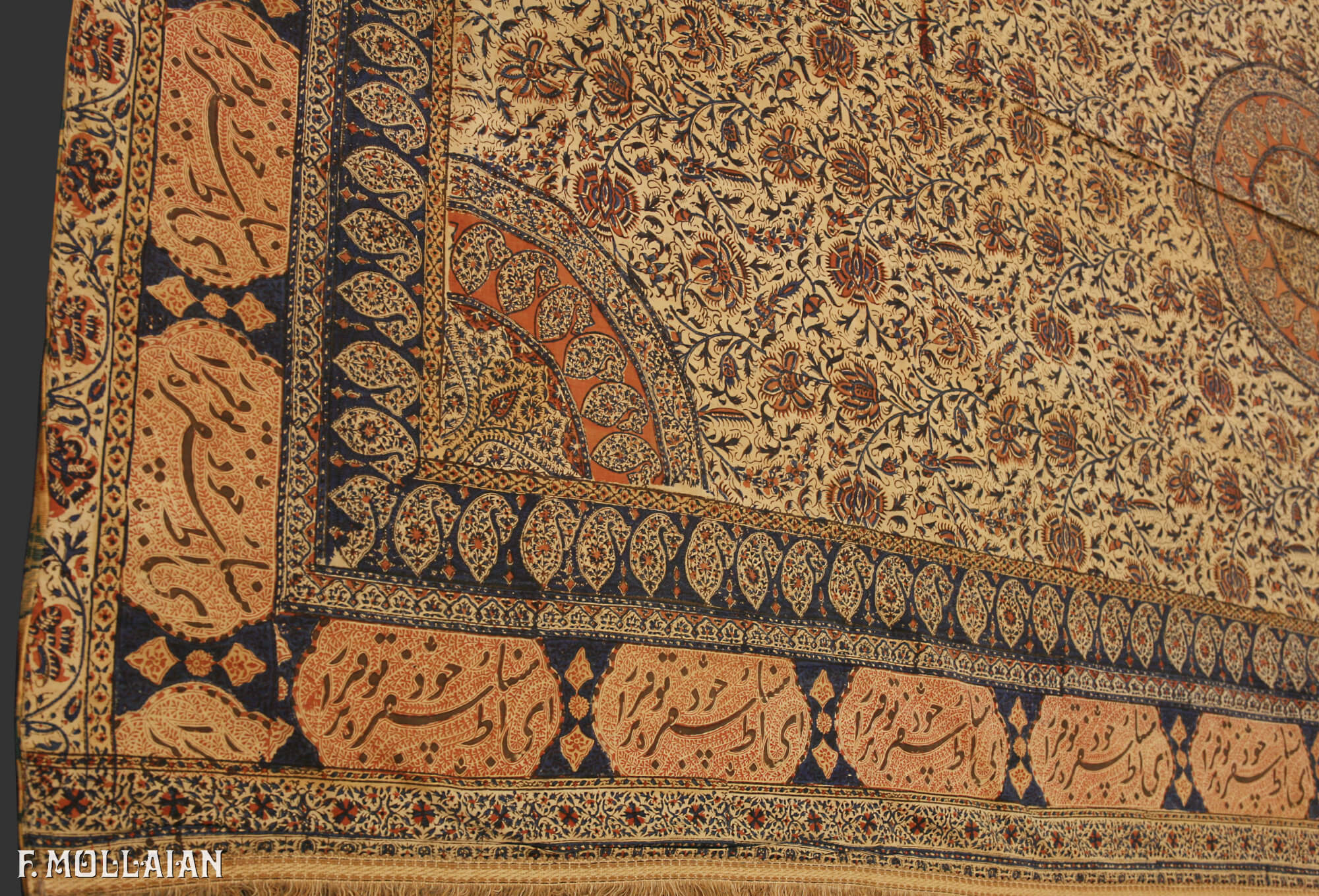 Persa Antigo Kalamkari (Qalamkari) n°:66797342