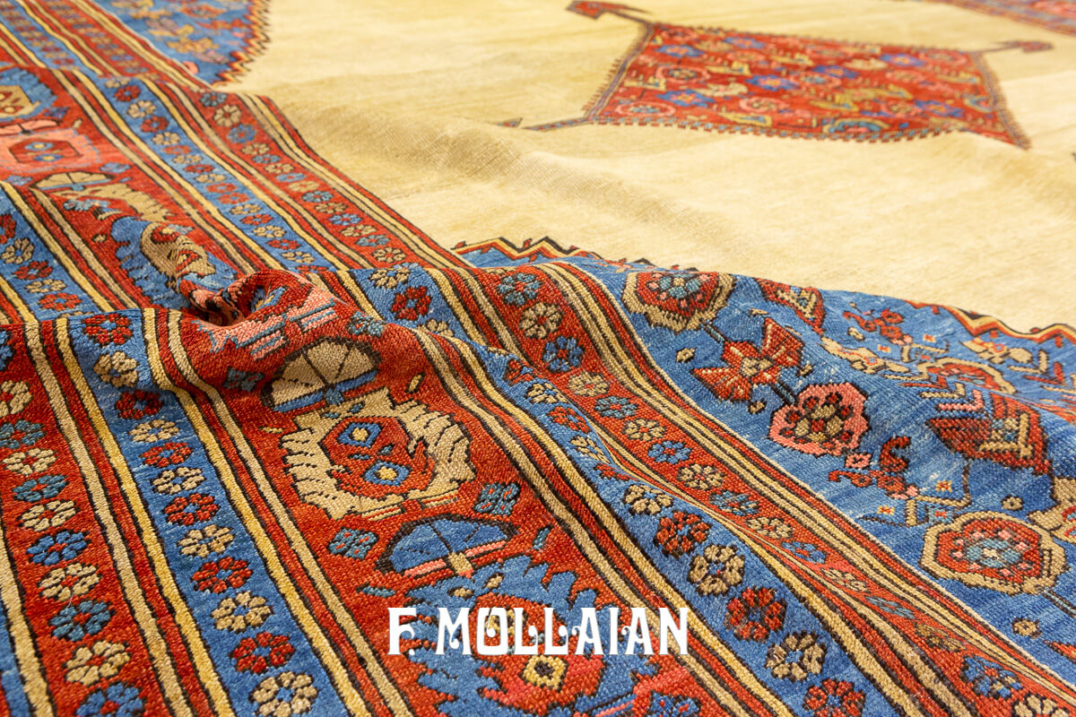 Tapis Bakhshayesh Laine Beige n°:68786141