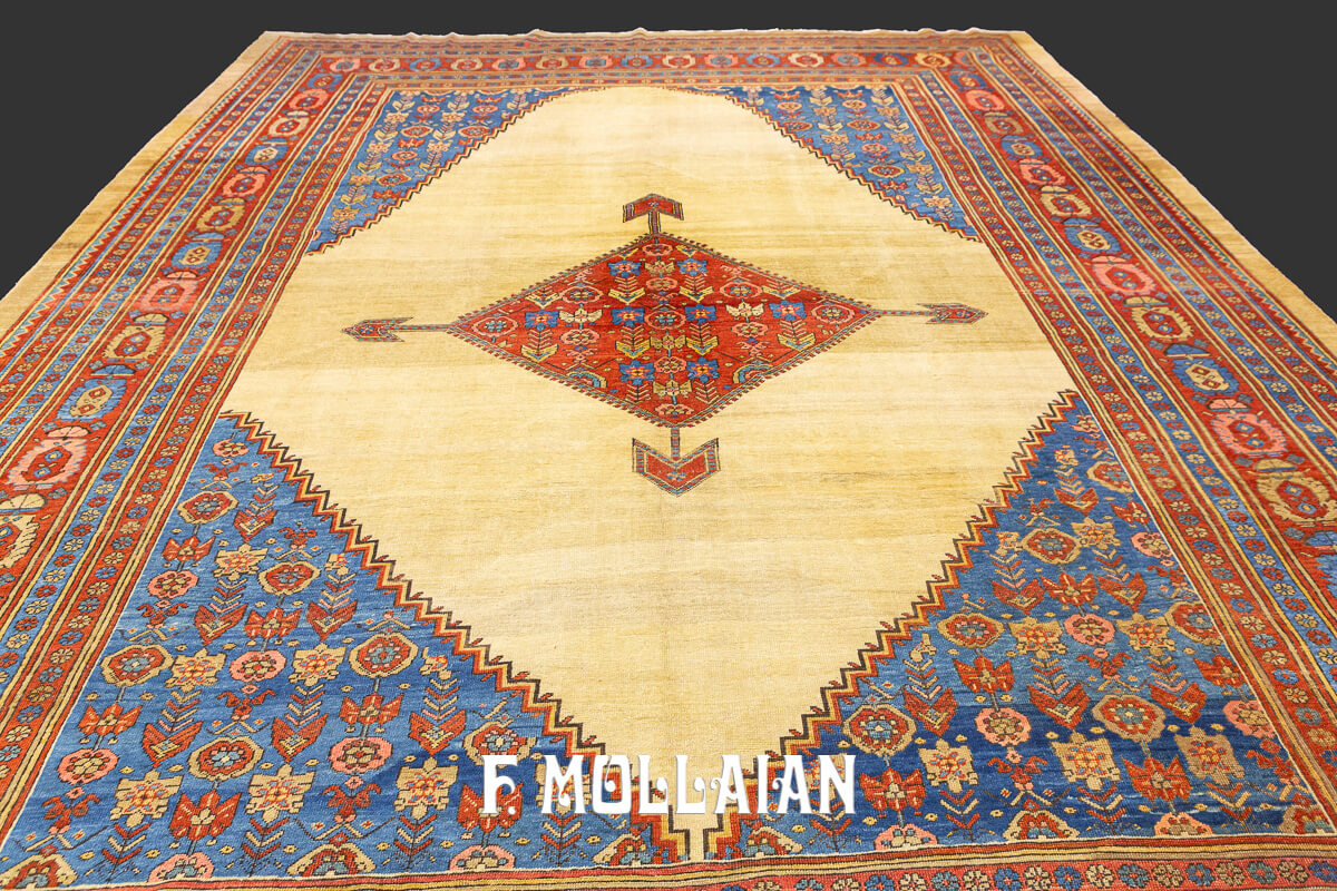 Tapis Bakhshayesh Laine Beige n°:68786141
