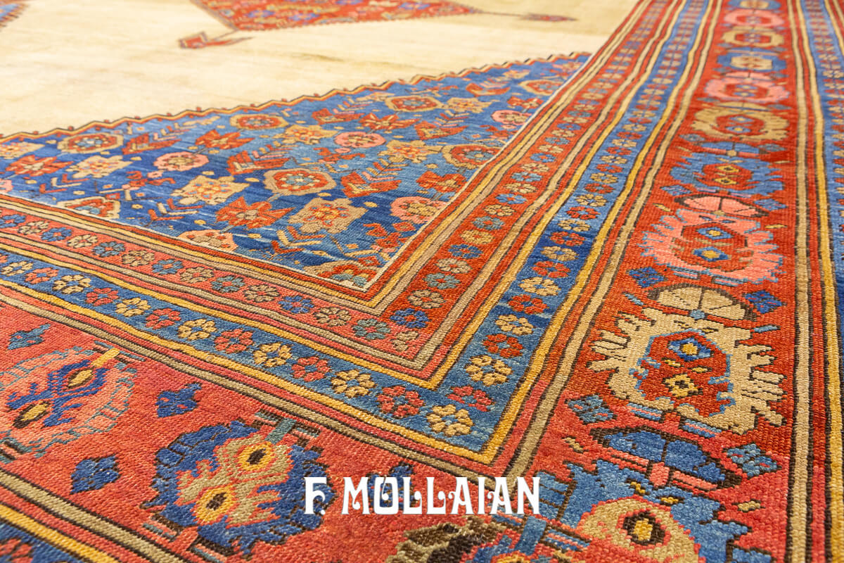 Tapis Bakhshayesh Laine Beige n°:68786141