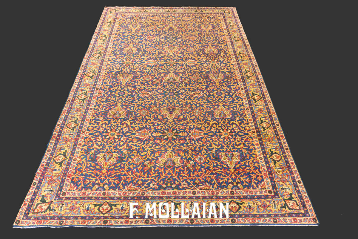 Tapis Kerman Ravar All-over n°:69065869