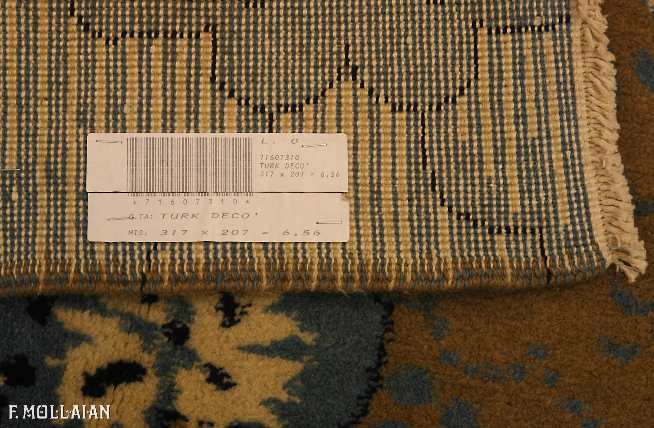 Teppich Türkisch Semi-Antiker Decò n°:71607310