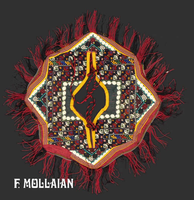 Small Uzbek Suzani Antique Textile n°:72146445