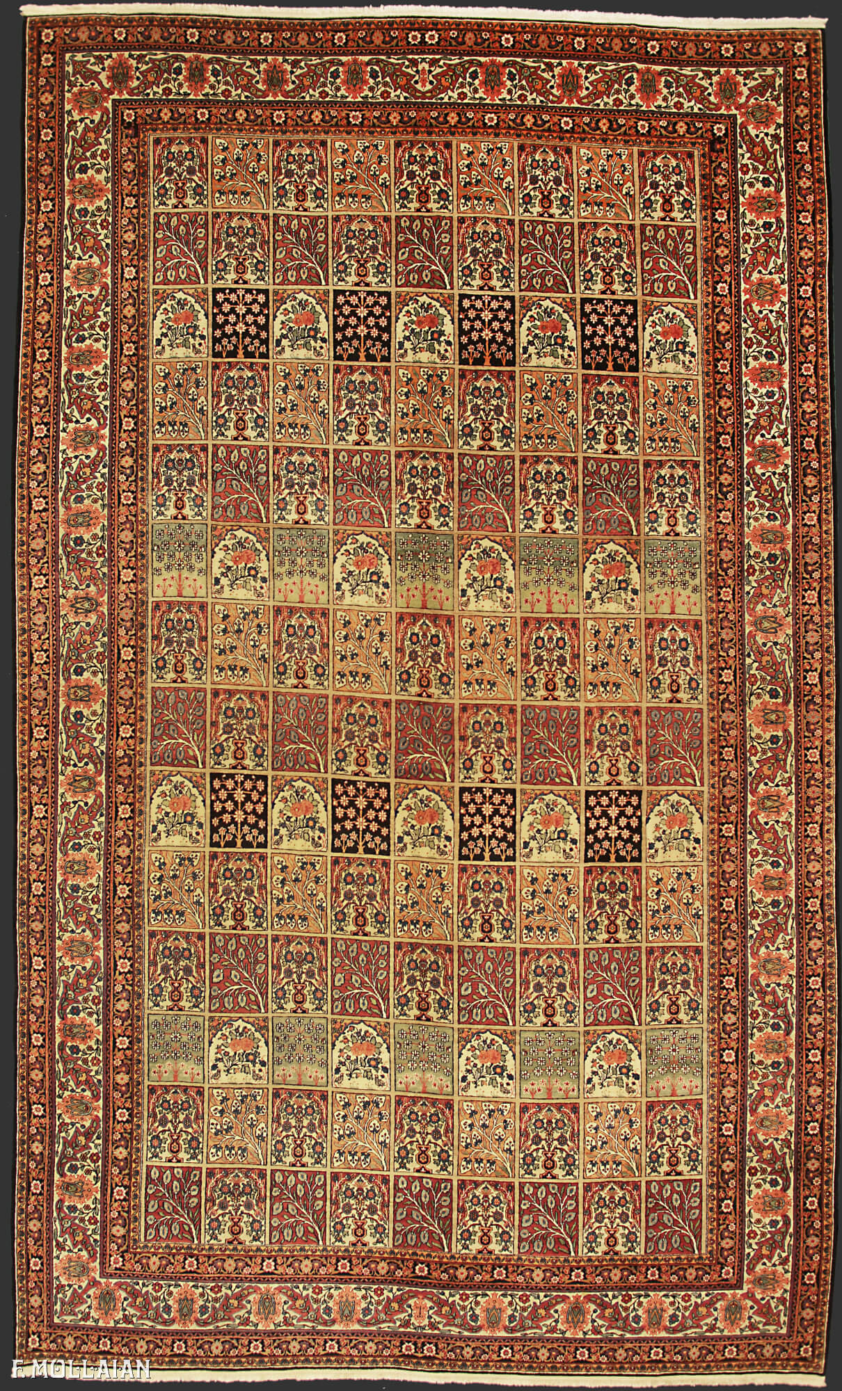 Tapis Persan Antique Isfahan n°:72609780