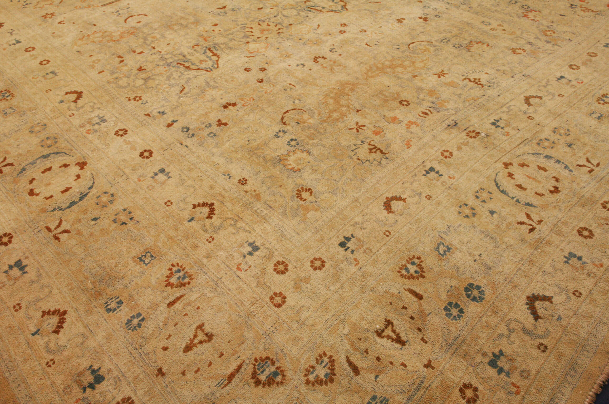 Sehr großer antiker Mashhad-Teppich n°:73156935