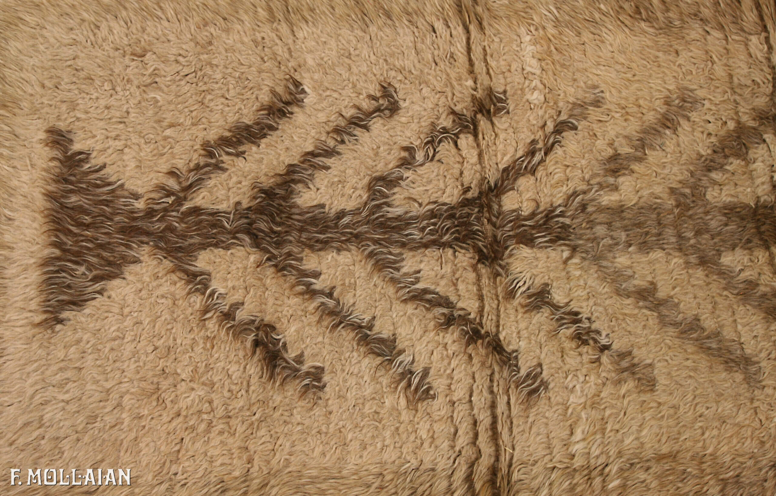 Semi-Antique Turkish Turk Decò Rug n°:77022668