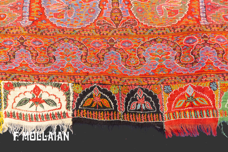 پارچه آنتیک هندی: شال کشمیر