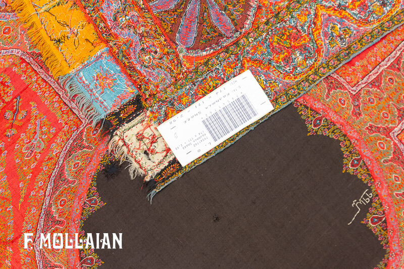 پارچه آنتیک هندی: شال کشمیر