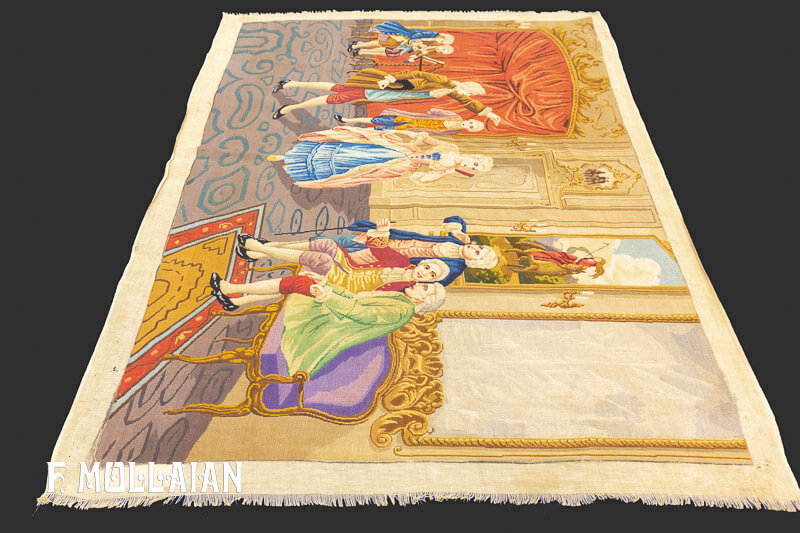 A figurative Tapestry n°:8217