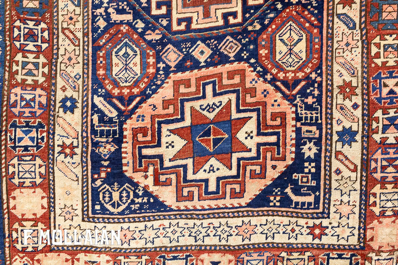 Caucasian Kazak Gallery Size Carpet Antique n°:8231