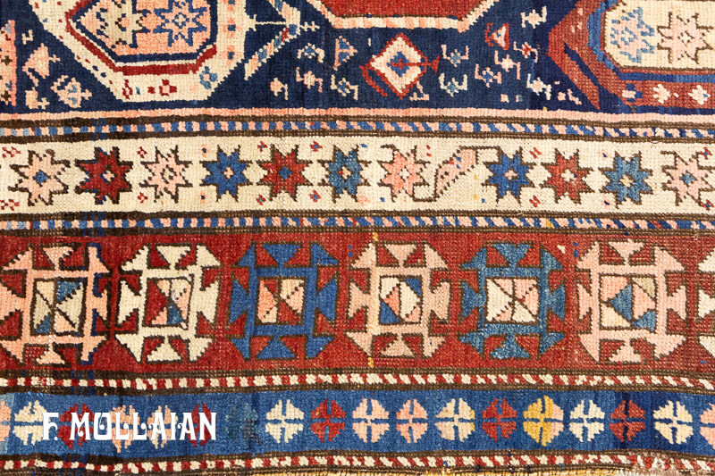 Caucasian Kazak Gallery Size Carpet Antique n°:8231