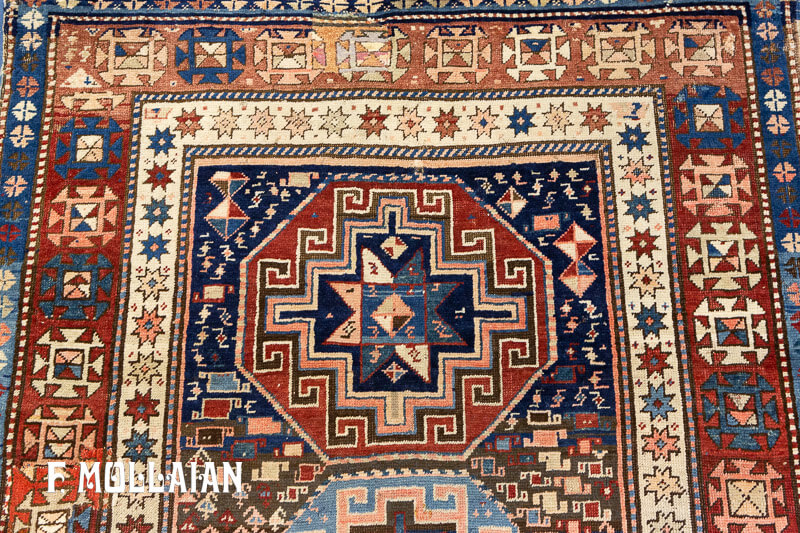 Caucasian Kazak Gallery Size Carpet Antique n°:8231