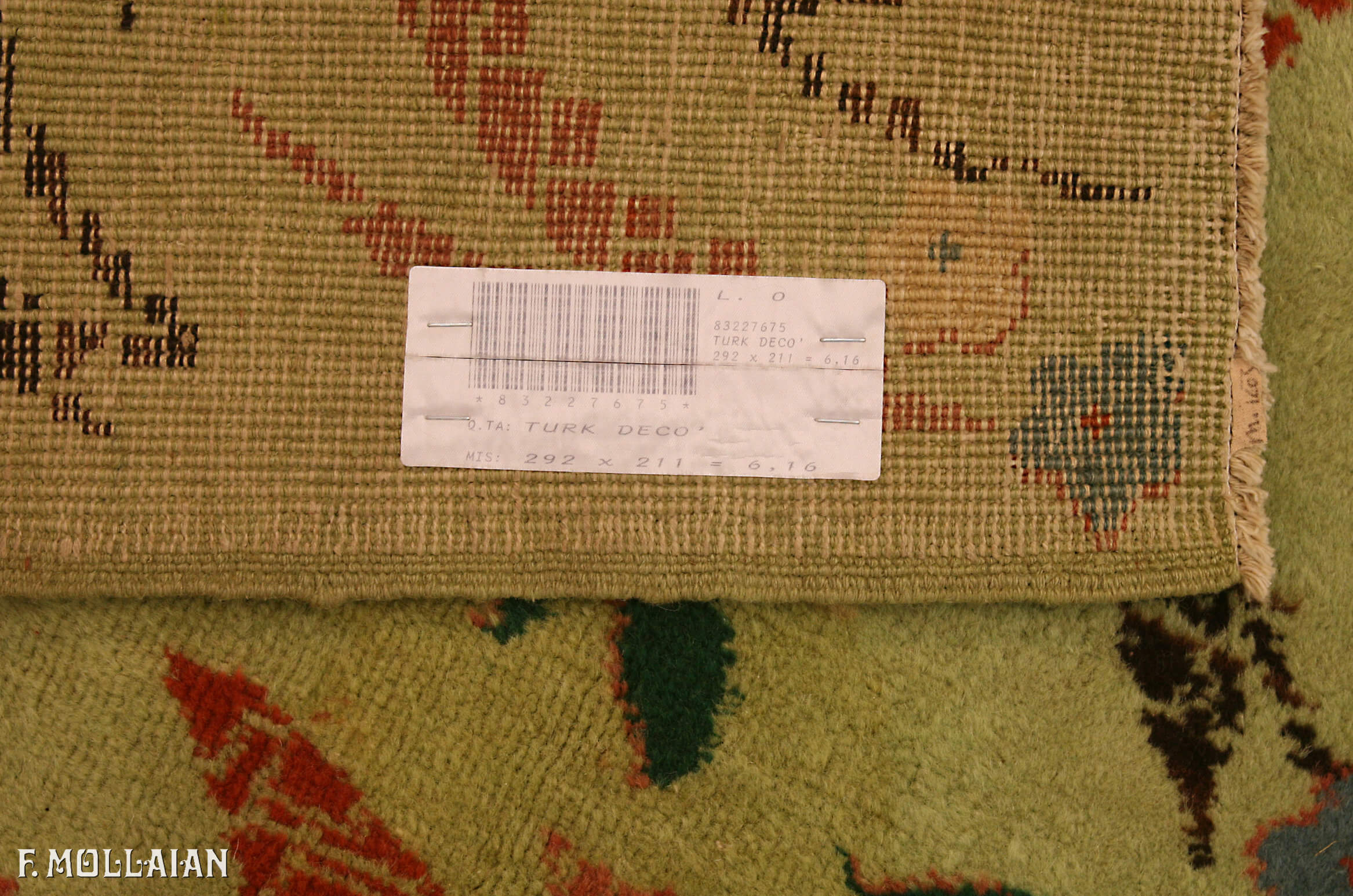 Tapete Turco Semi-Antigo Decò n°:83227675