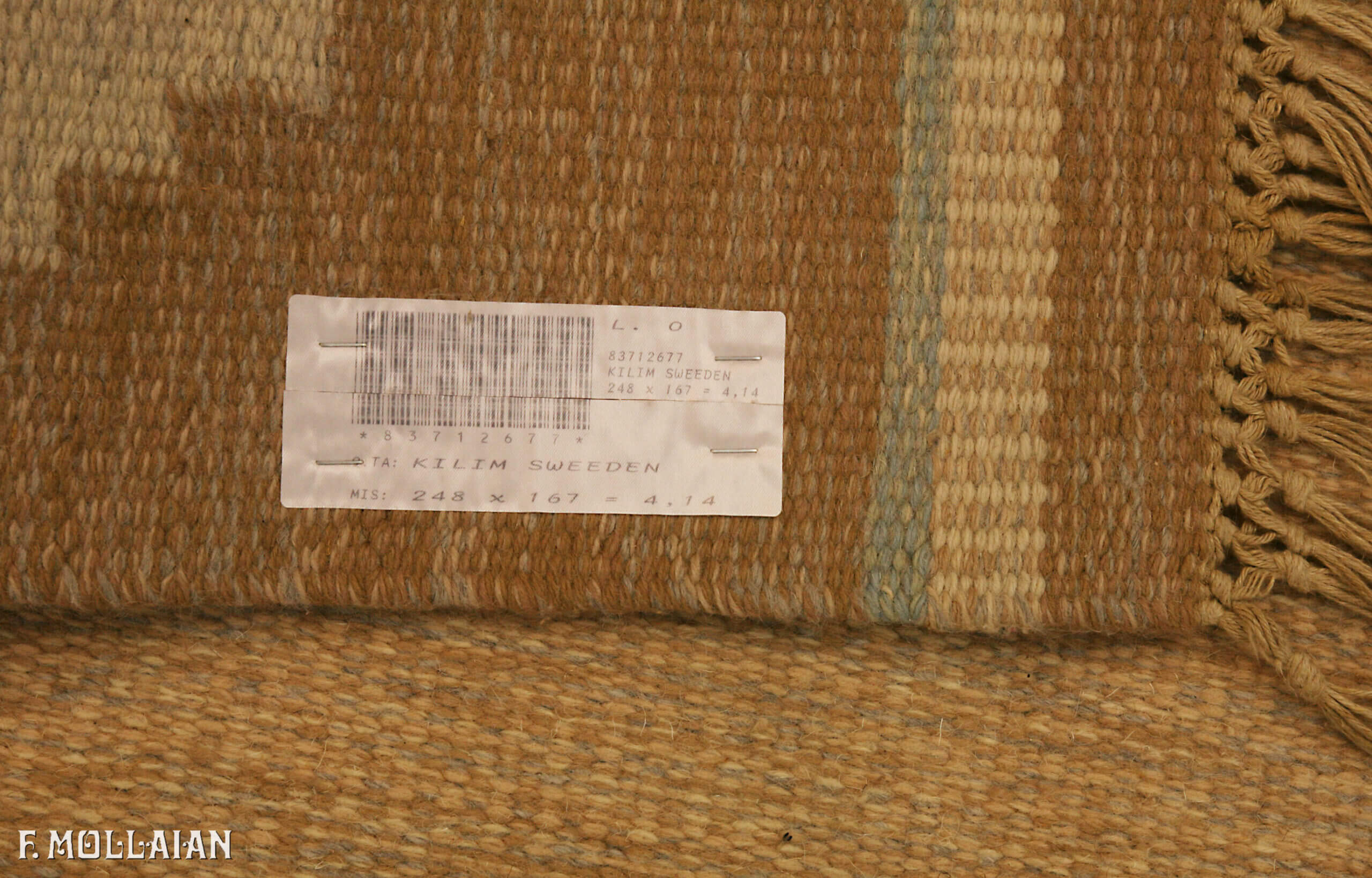 Semi-Antiker Schwedisch Kilim n°:83712677