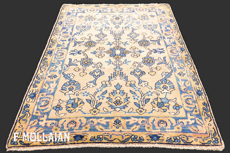 Antique Persian Kerman Small Rug n°:84171721