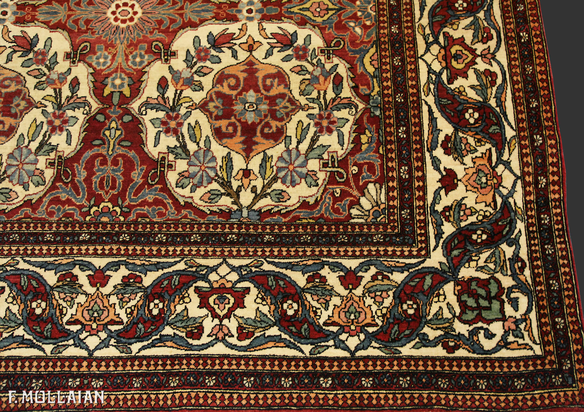Tapete Persa Antigo Isfahan n°:95562220