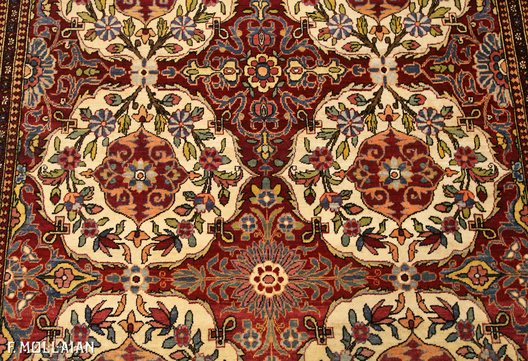 Tapete Persa Antigo Isfahan n°:95562220