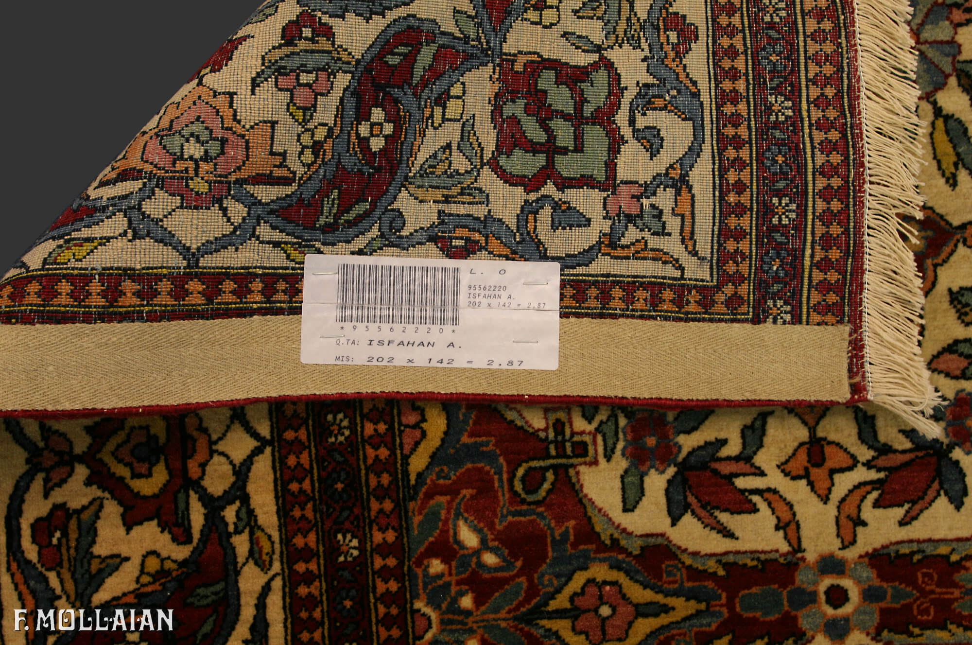 Tapete Persa Antigo Isfahan n°:95562220