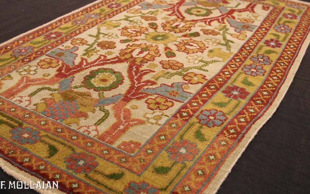Antique Indian Small Agra Rug n°:97455747