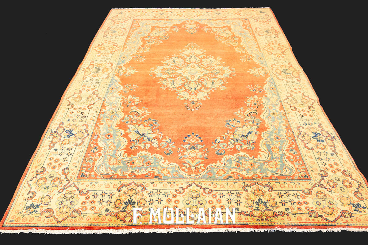 Tapis Sarouk (Sarugh) Couleur Rouille n°:28206368