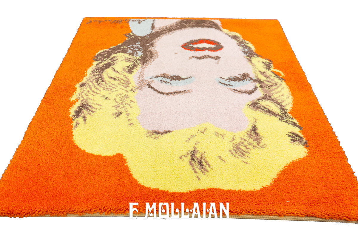 Tappeto Andy Warhol Disegno Marilyn Monroe n°:391167