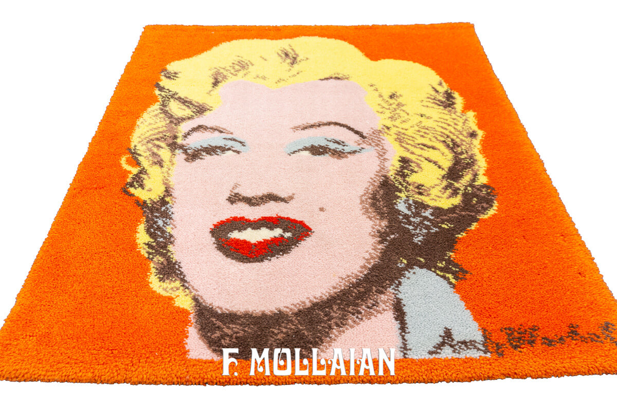 Tappeto Andy Warhol Disegno Marilyn Monroe n°:391167