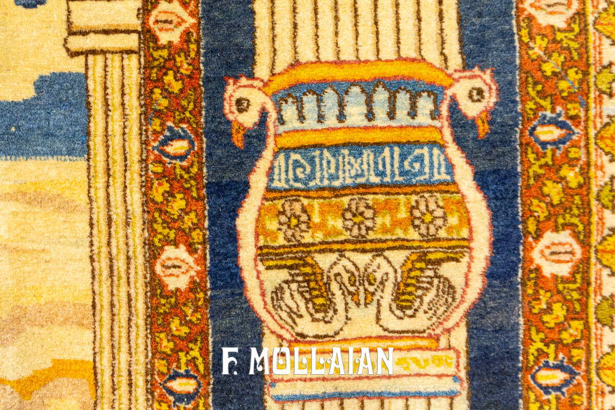 Tapis Pictural Tabriz n°:44930247
