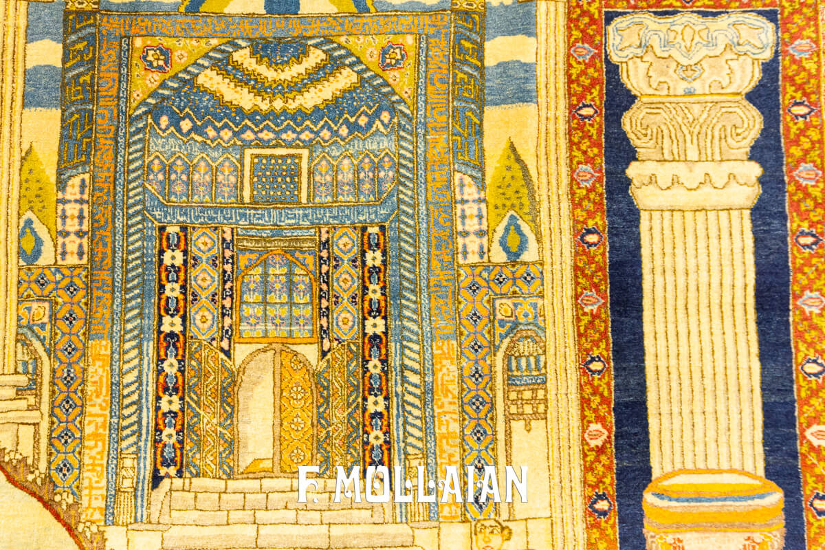 Tapis Pictural Tabriz n°:44930247