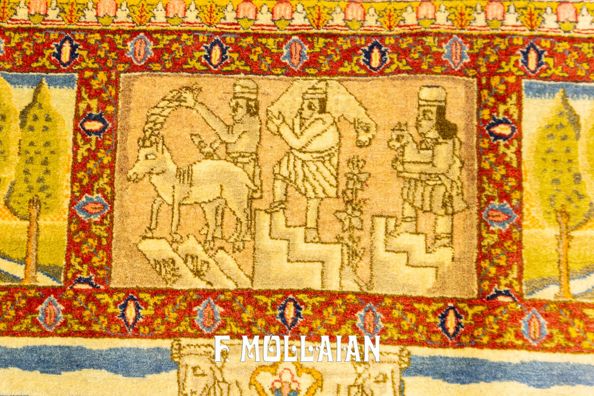 Tapis Pictural Tabriz n°:44930247