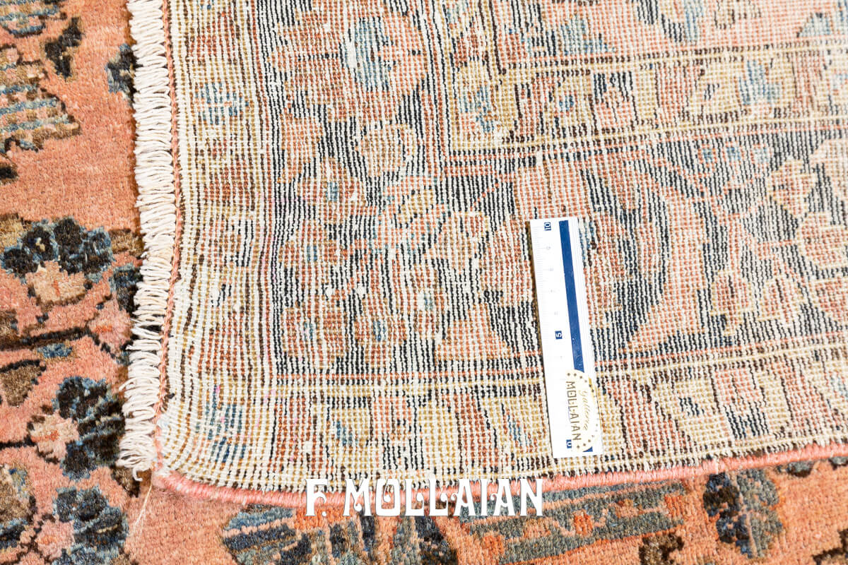 Tapis Sarouk (Sarugh) Couleur Rouille n°:45968439