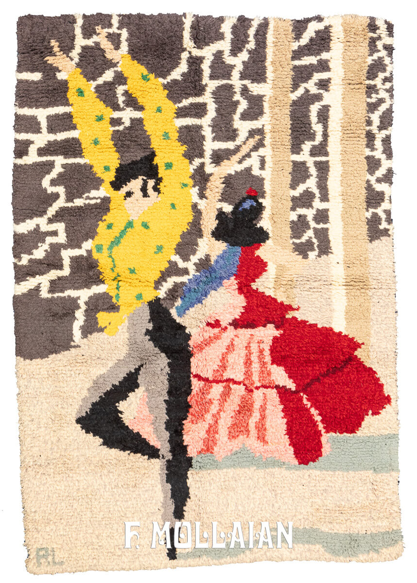 Rya Rug Dance Design n°:538787