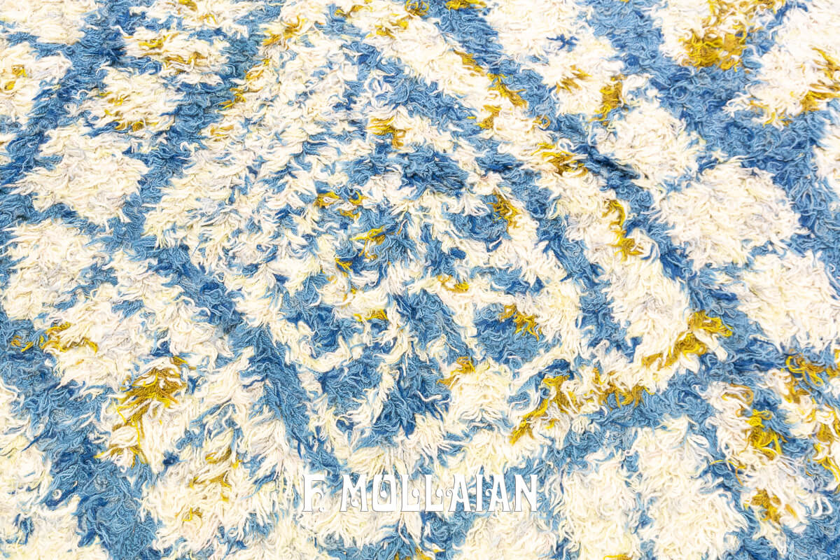 Rya Rug Blue/White Color n°:580740