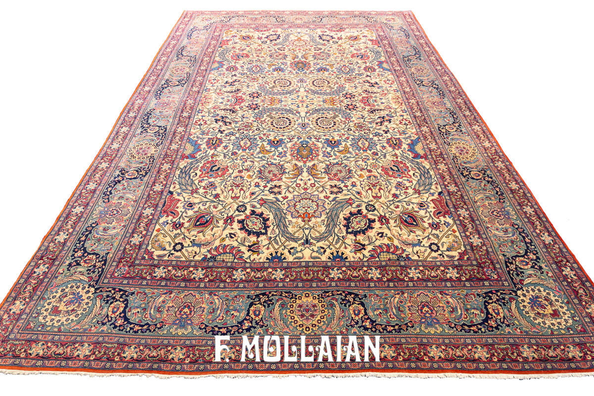 Tapis Antique Tehran Beige n°:585188