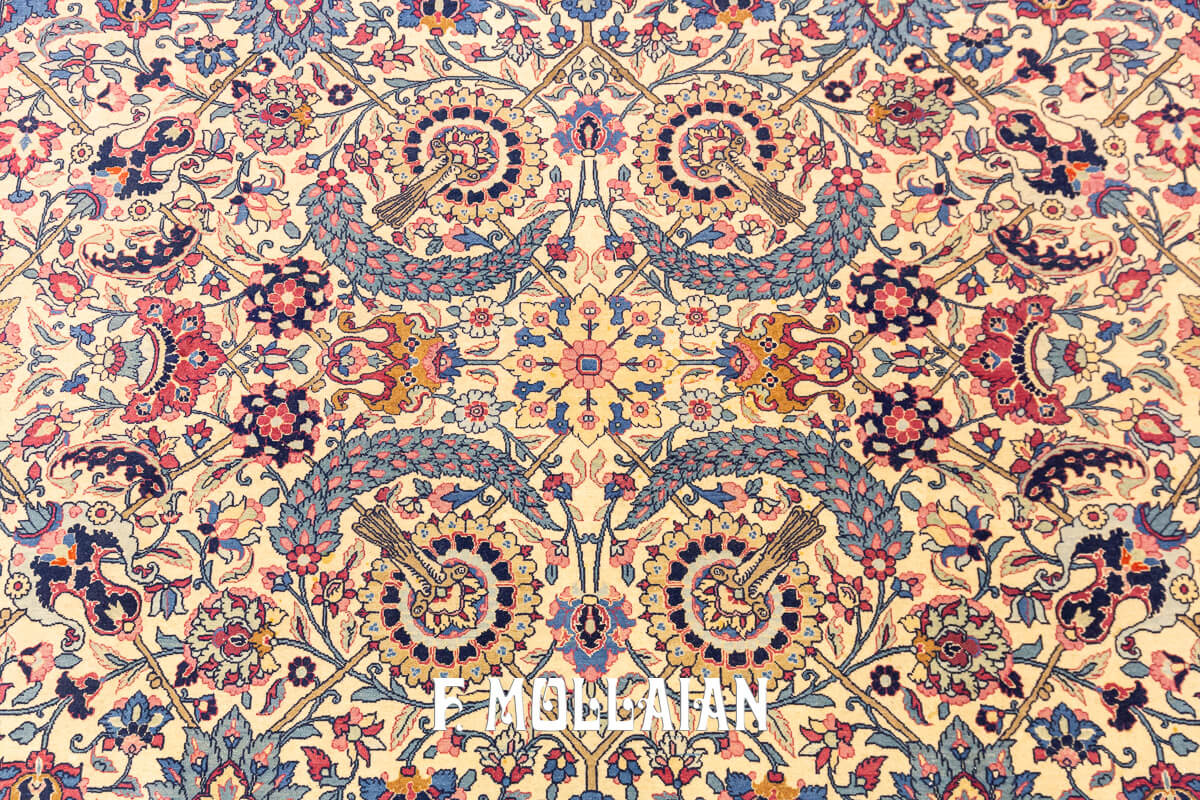 Tapis Antique Tehran Beige n°:585188