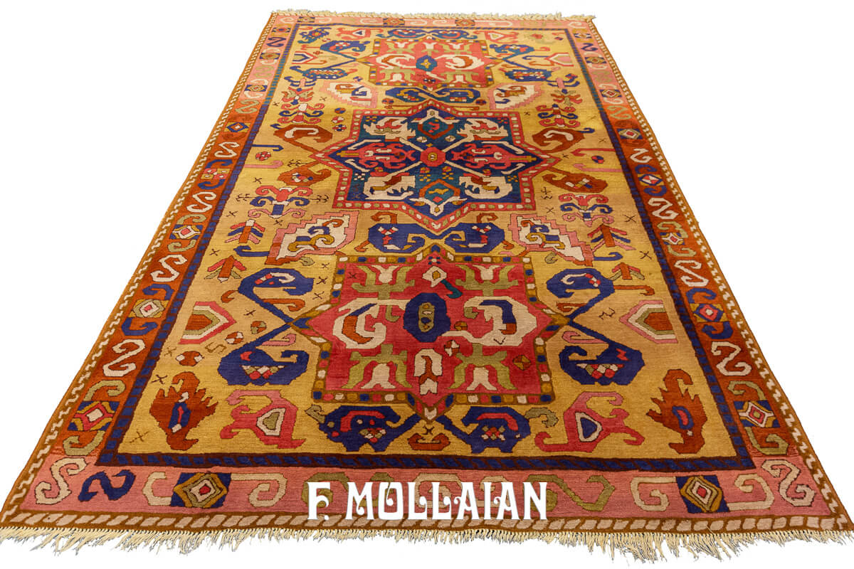 Tapis Déco German Tetex Couleur Marron/Rouge n°:59478940