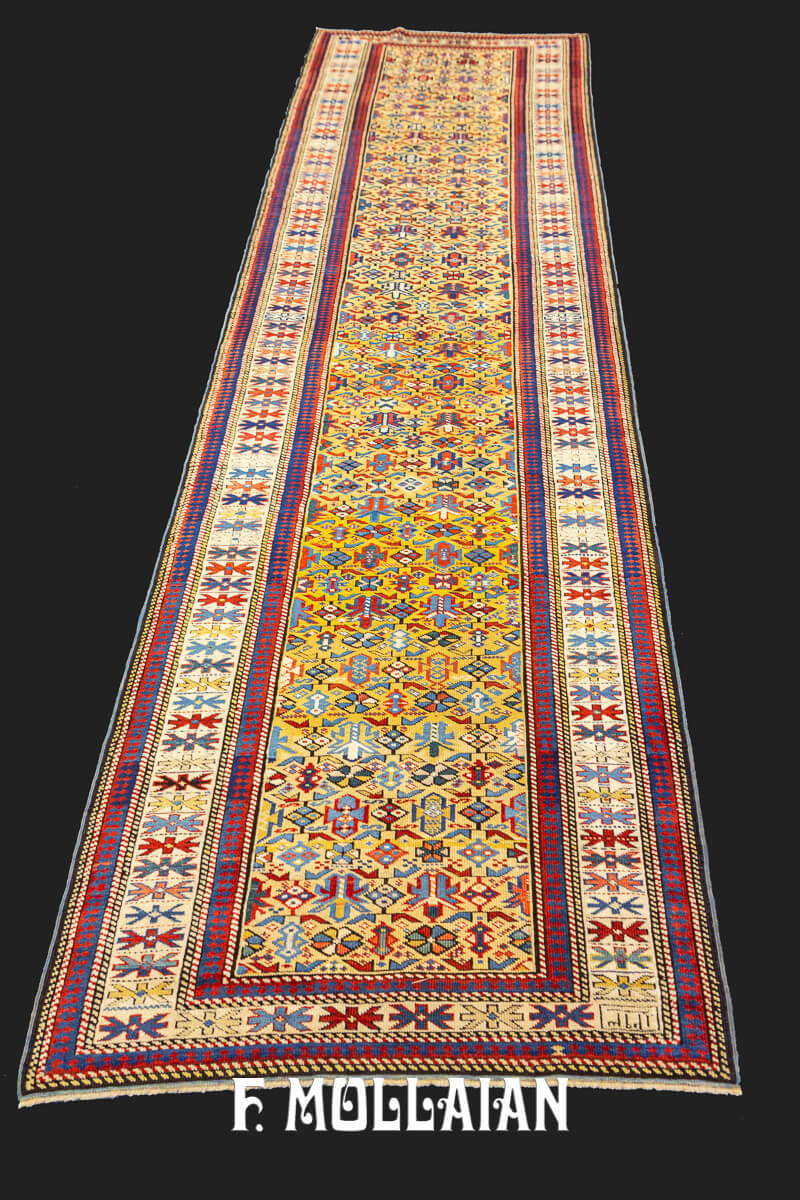 Tapis Kuba Caucasien de couloir Datée n°:862077