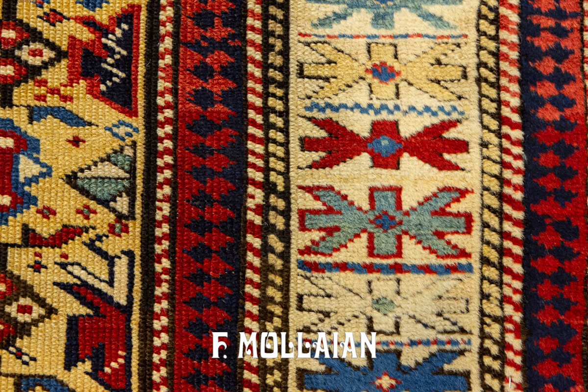 Tapis Kuba Caucasien de couloir Datée n°:862077