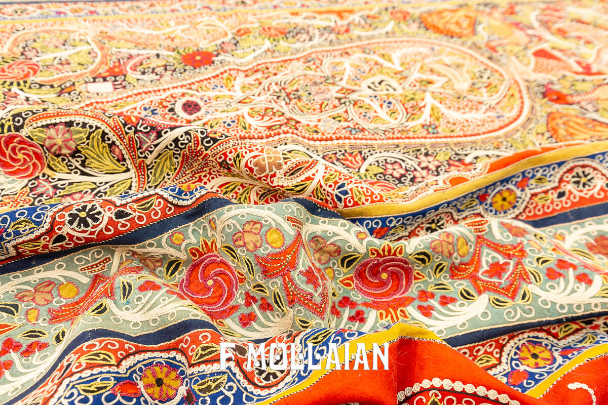 Antique Textile Rashti Duzi n°:894926