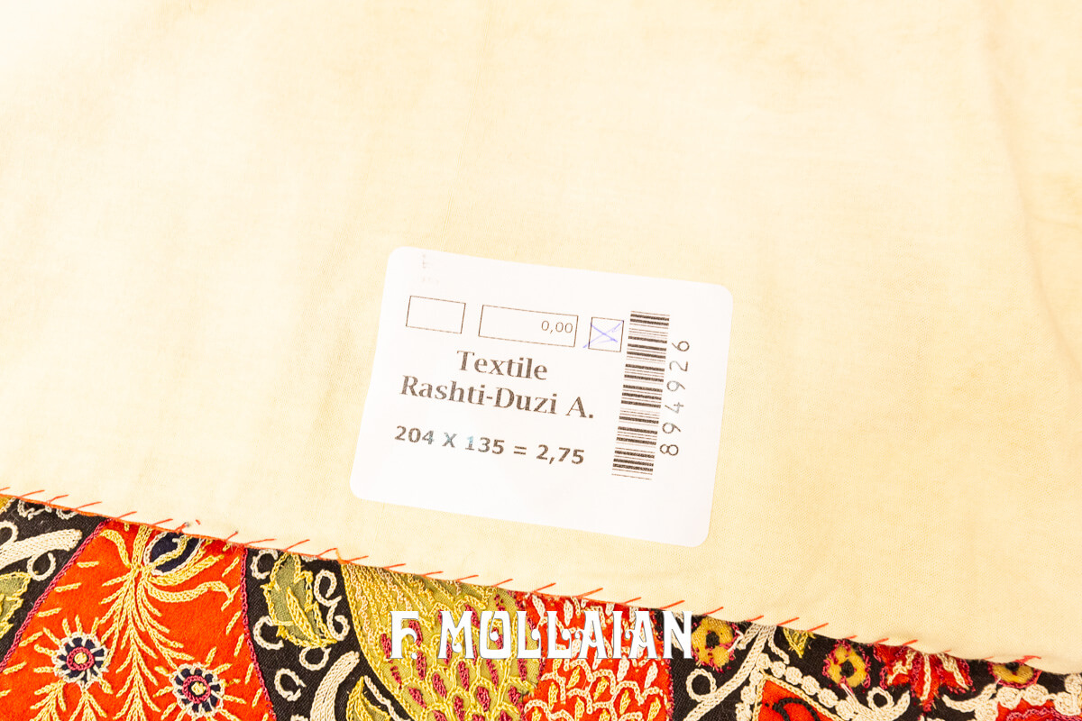 Antique Textile Rashti Duzi n°:894926