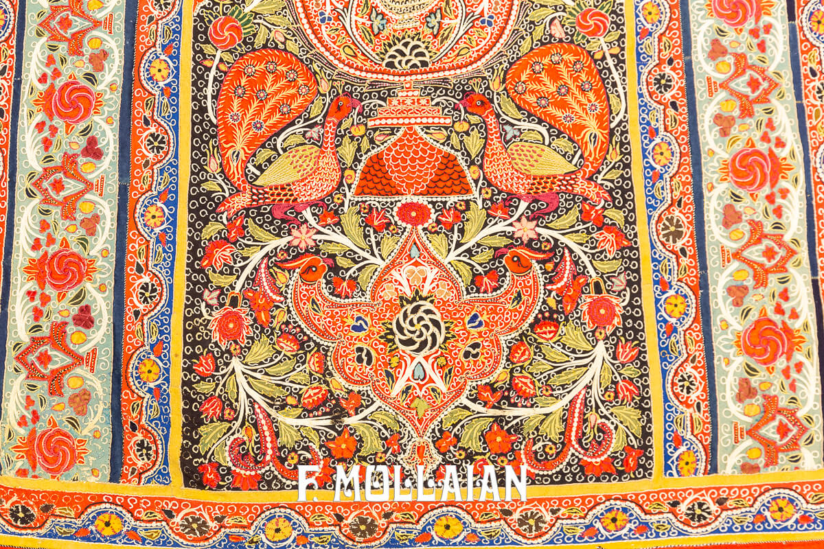 Antique Textile Rashti Duzi n°:894926