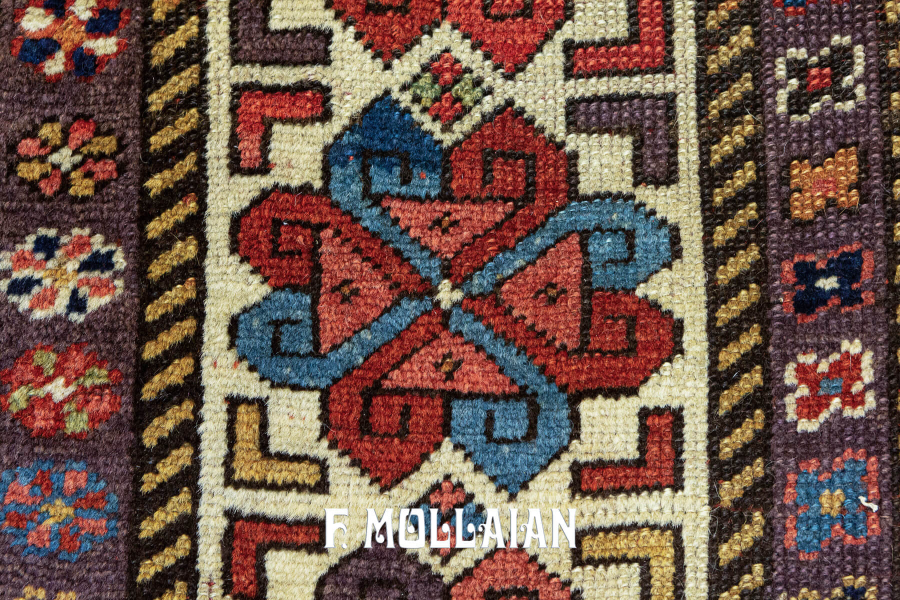 Tappeto Kalleh Antico Persiano Shahsavan n°:10843775